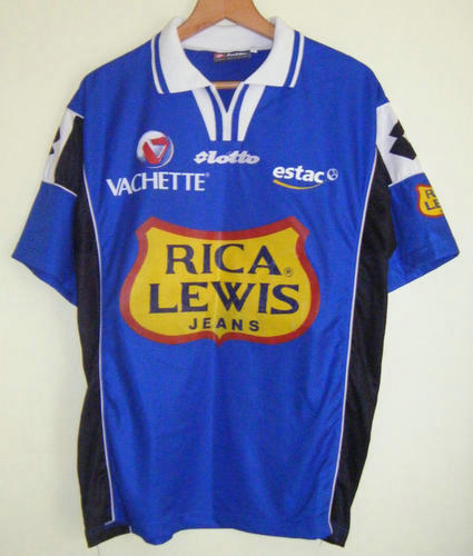 maillots estac troyes domicile 2000-2001 rétro