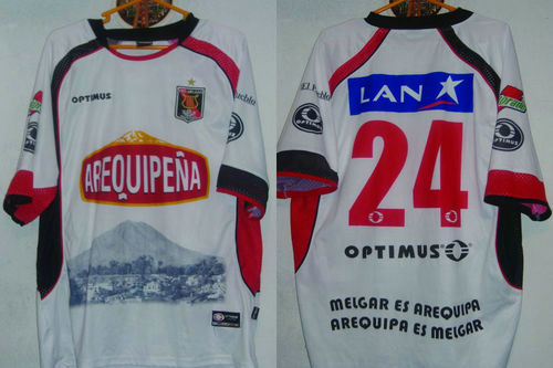 maillots fbc melgar exterieur 2008 rétro