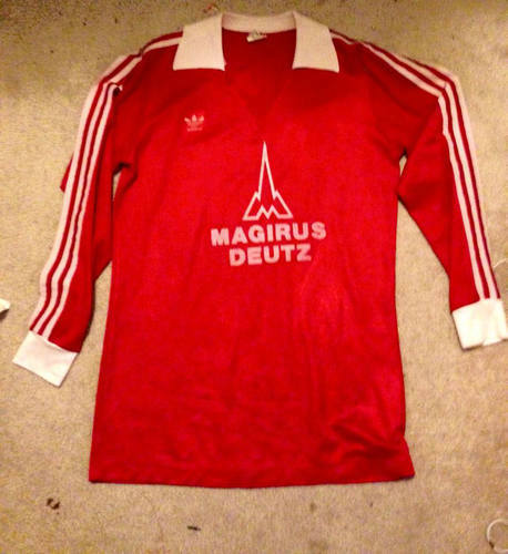 maillots fc bayern munich domicile 1979-1980 rétro