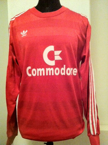 maillots fc bayern munich domicile 1984-1986 rétro