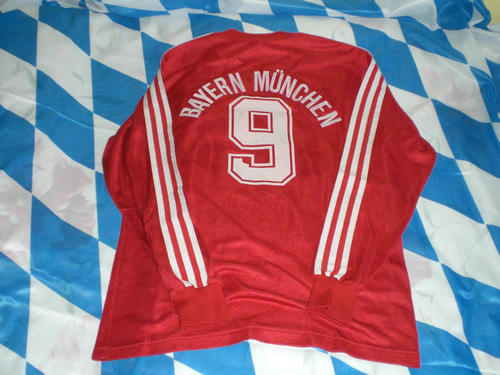maillots fc bayern munich domicile 1989-1991 rétro maillots fc bayern munich domicile 1989-1991 rétro