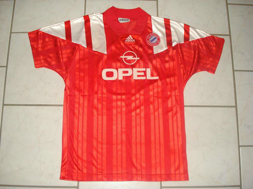 maillots fc bayern munich domicile 1991-1992 rétro