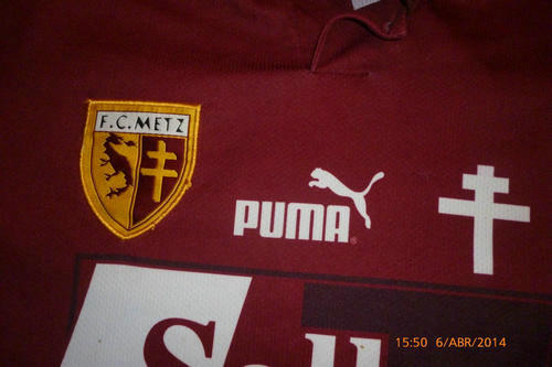 maillots fc metz domicile 1998 rétro