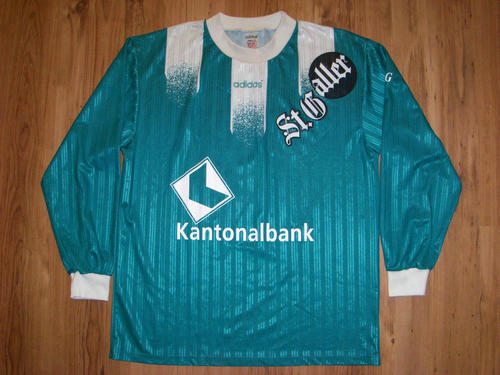 maillots fc saint-gall domicile 1997-1998 rétro