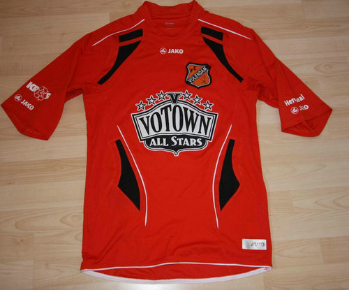 maillots fc volendam domicile 2009-2010 rétro