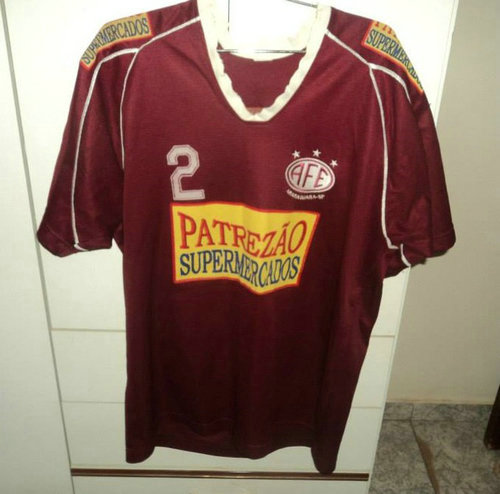 maillots ferroviária domicile 2000 rétro