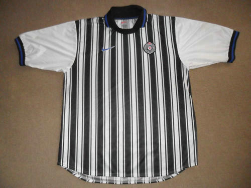 maillots fk partizan domicile 2000-2001 rétro