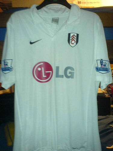 maillots fulham domicile 2007-2008 pas cher
