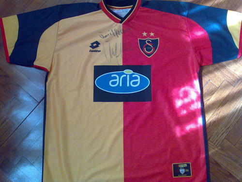 maillots galatasaray domicile 2001-2002 pas cher