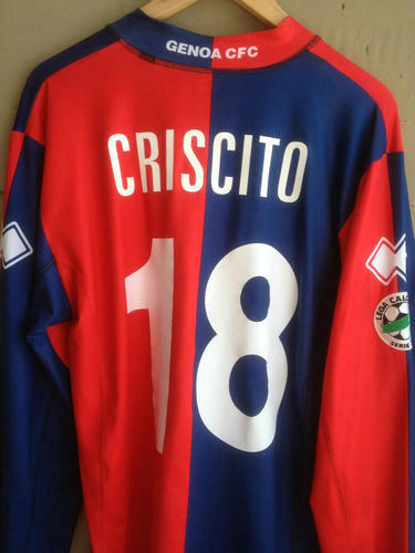 maillots genoa cfc domicile 2007-2008 rétro maillots genoa cfc domicile 2007-2008 rétro