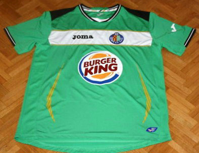 maillots getafe cf third 2010-2011 rétro