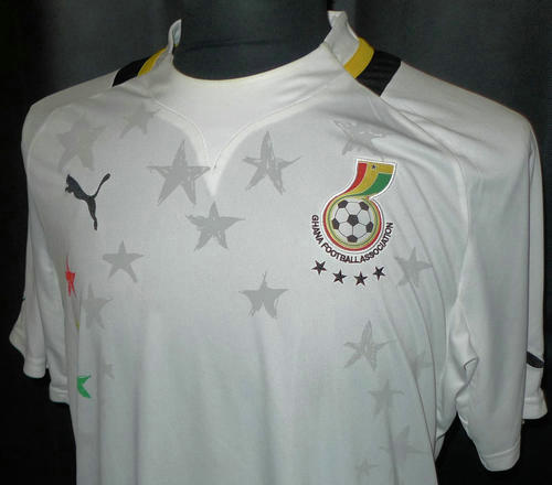 maillots ghana domicile 2012-2013 pas cher