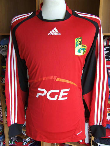 maillots gks bełchatów gardien 2008-2009 rétro