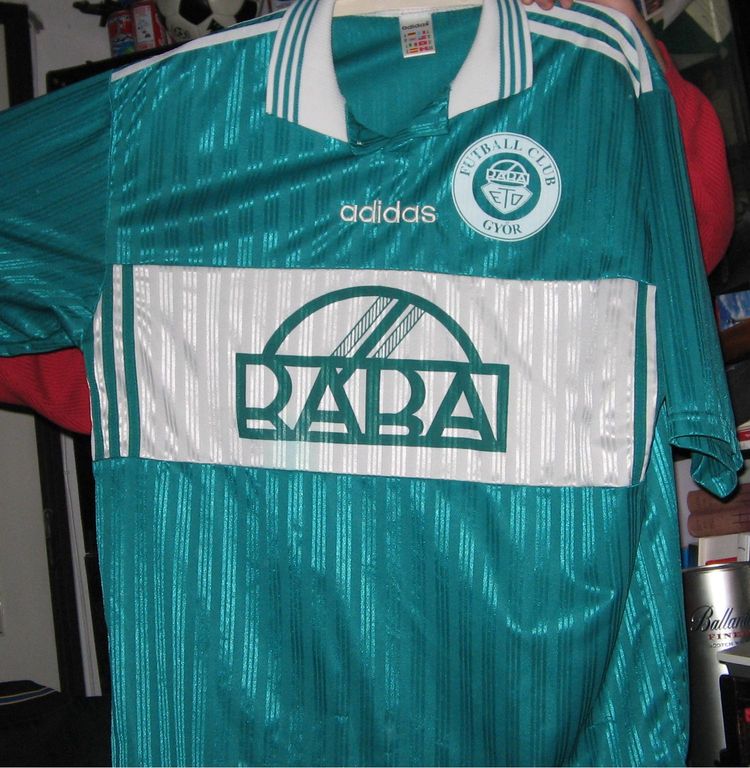 maillots győr eto fc domicile 1996-1998 rétro