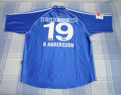 maillots halmstads bk domicile 2000-2001 rétro maillots halmstads bk domicile 2000-2001 rétro