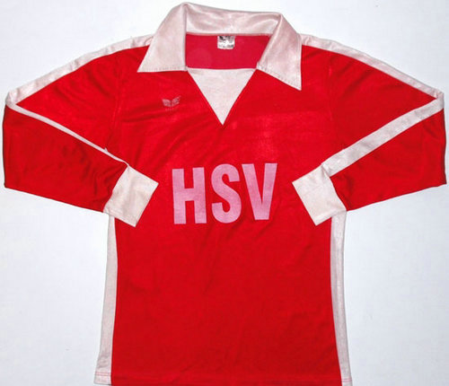 maillots hambourg sv domicile 1976-1978 rétro