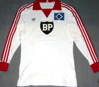 maillots hambourg sv domicile 1980-1981 rétro