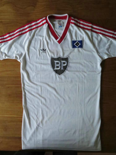 maillots hambourg sv domicile 1985-1987 rétro