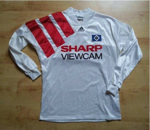maillots hambourg sv domicile 1993-1994 rétro
