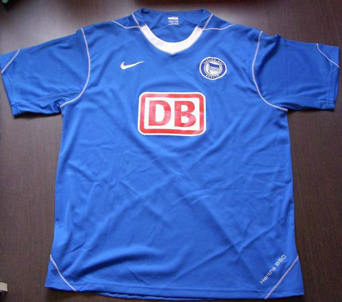 maillots hertha bsc domicile 2007-2008 rétro