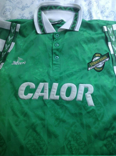 maillots hibernian fc domicile 1994-1996 rétro