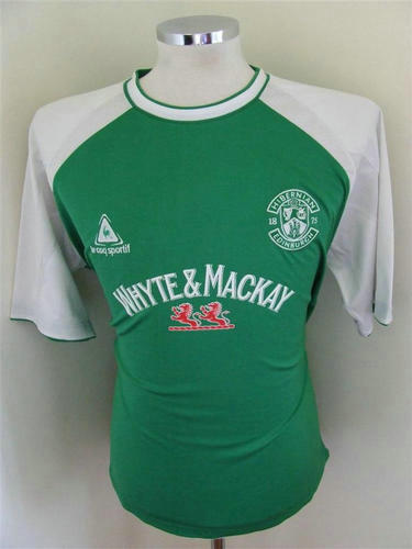 maillots hibernian fc domicile 2006-2007 rétro