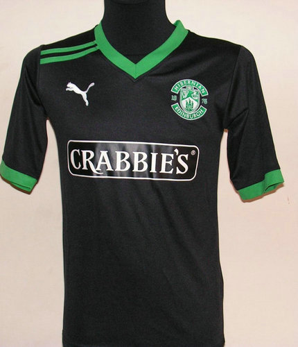 maillots hibernian fc exterieur 2011-2012 rétro