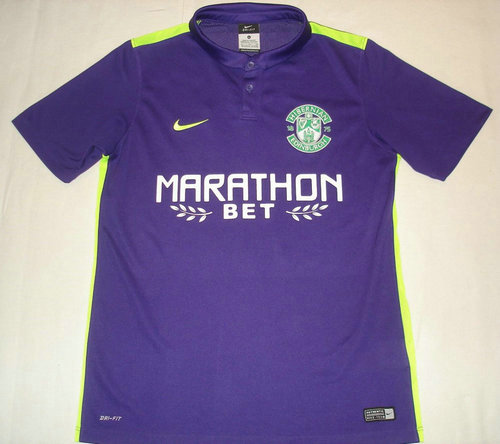 maillots hibernian fc exterieur 2015-2016 rétro