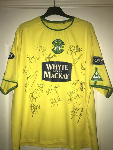maillots hibernian fc third 2004-2005 rétro