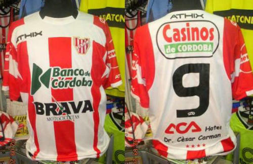 maillots instituto domicile 2008-2009 rétro