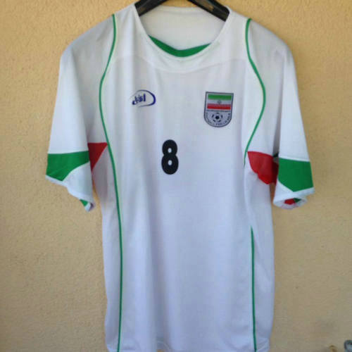 maillots iran domicile 2004-2005 rétro