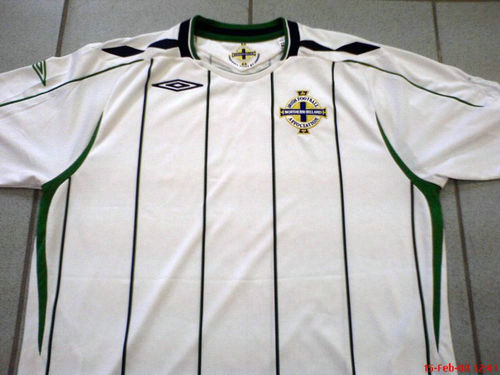 maillots irlande du nord particulier 2007-2008 rétro