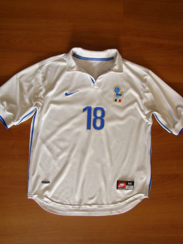 maillots italie exterieur 1998 rétro