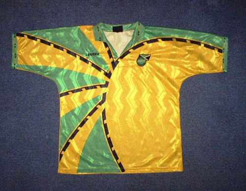 maillots jamaïque particulier 1997 pas cher