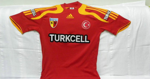 maillots kayserispor domicile 2008-2009 rétro