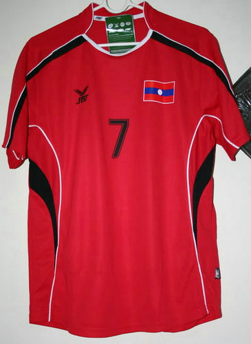 maillots laos domicile 2011-2013 rétro