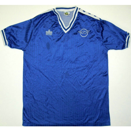 maillots leicester city domicile 1985-1987 rétro