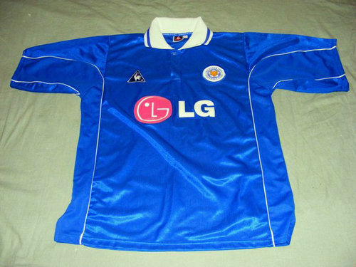 maillots leicester city domicile 2001-2002 rétro