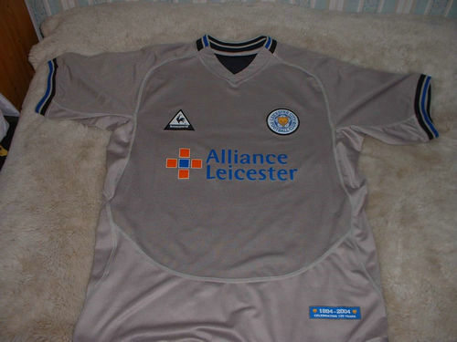 maillots leicester city exterieur 2004-2005 rétro