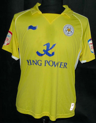 maillots leicester city exterieur 2010-2011 rétro