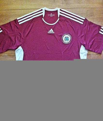 maillots lettonie domicile 2010-2012 rétro