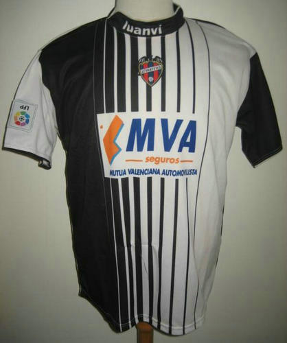 maillots levante ud exterieur 2004-2005 rétro