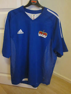 maillots liechtenstein domicile 2003-2004 pas cher