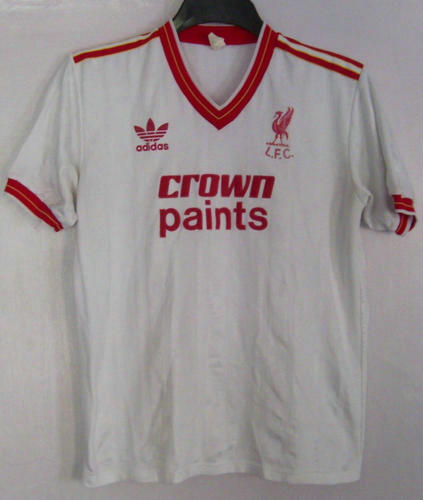 maillots liverpool fc exterieur 1986-1987 rétro