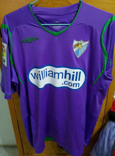 maillots málaga cf exterieur 2009-2010 rétro