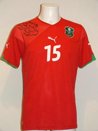 maillots malawi domicile 2010-2012 pas cher