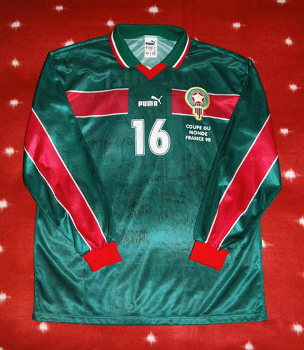 maillots maroc domicile 1998-2000 pas cher