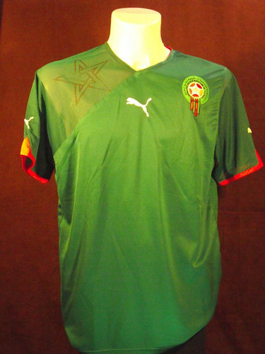 maillots maroc domicile 2008-2009 pas cher