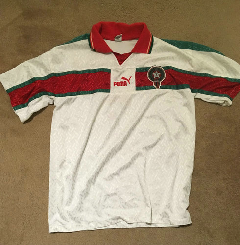maillots maroc exterieur 1997-1998 pas cher
