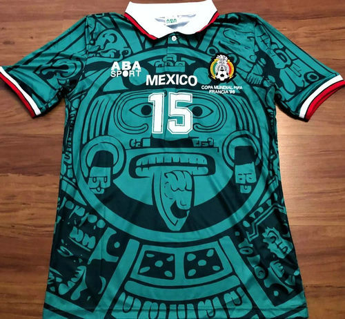 maillots mexique réplique 1998 rétro